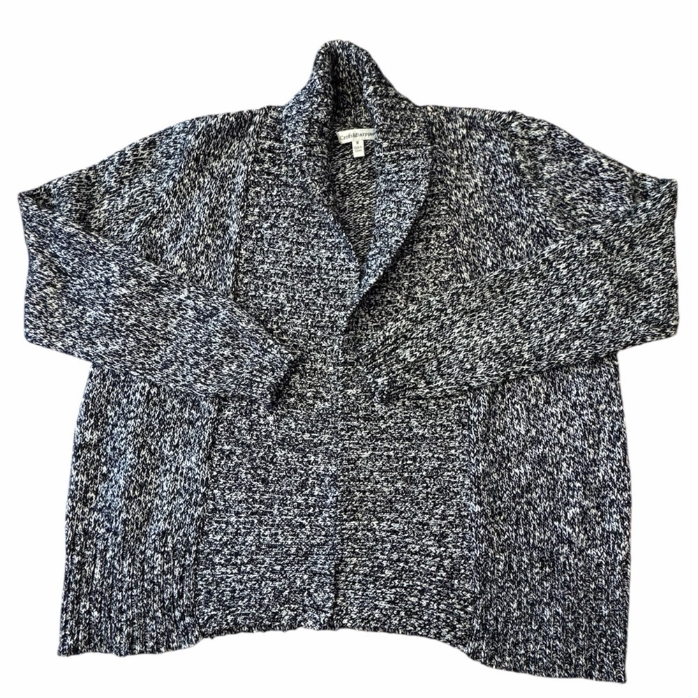 Women’s’ Croft & Barrow Black and White Cardigan M